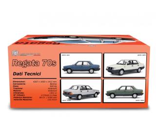 Fiat Regata 70S 1983 Blu Laudoracing 1:18 Resinemodell (Türen, Motorhaube... nicht zu öffnen!)